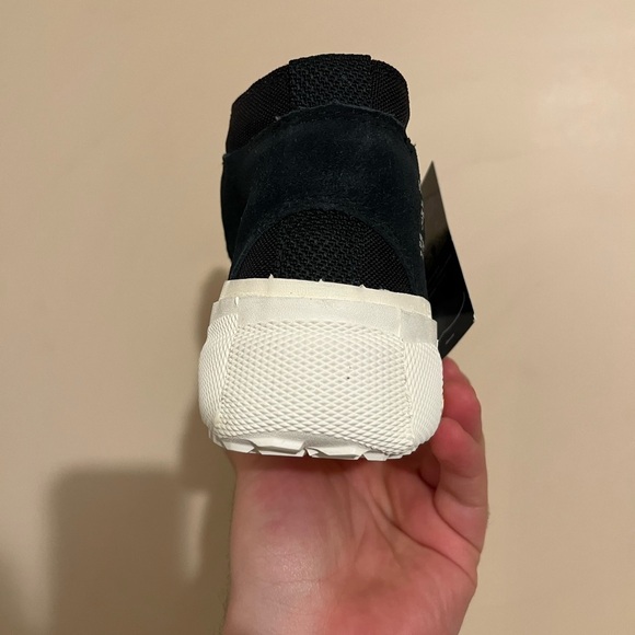 NWB Brandblack Black and White High-Top Sneakers - Picture 6 of 7